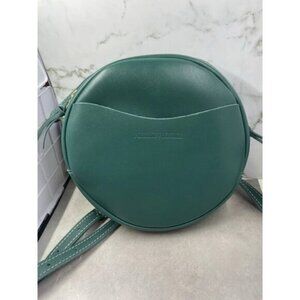 ⚡Portland Leather Women Peacock Imported Goods Circle Handmade Crossbody Bag